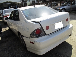 2001 LEXUS IS300 PEARL WHITE 3.0L AT Z16275